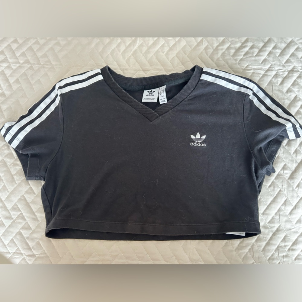Adidas crop top small